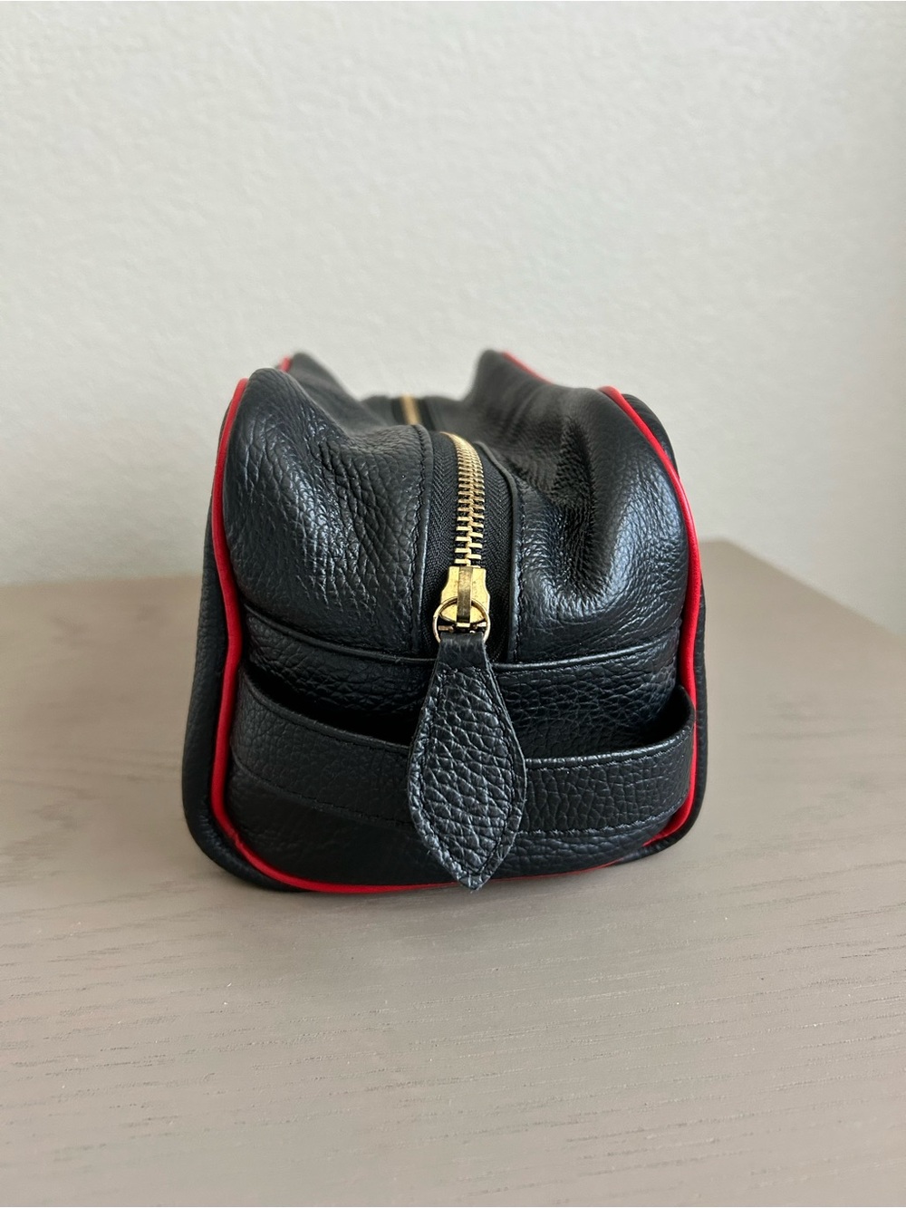 ANONIMO FIORENTINO ITALY LEATHER TOILETRY BAG - Picture 8 of 13